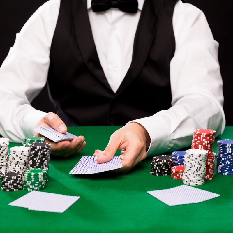 Ambiente de casino clásico